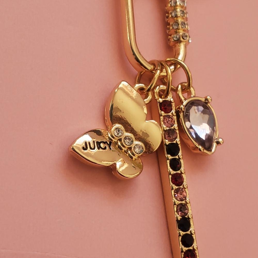 Juicy Couture Charmed Butterfly Necklace 🦋 - Picture 8 of 10